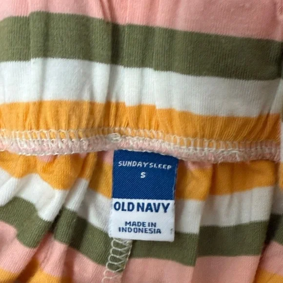 Pajama Striped Tank and Shorts Set - Picture 3 of 4